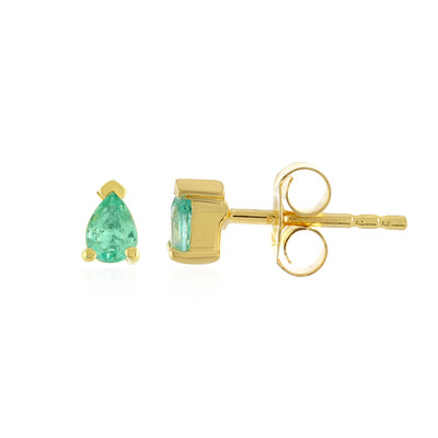 Orecchini in argento con Smeraldo Etiope