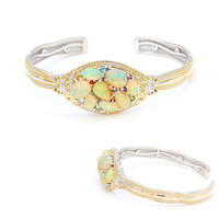 Bracciale in argento con Opale di Welo (Gems en Vogue)
