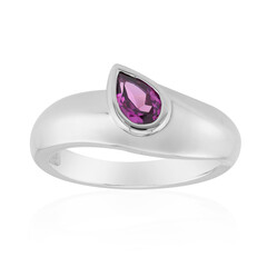 Anello in argento con Granato Roshoite (Pallanova)