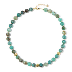 Collana in argento con Quarzo Crisocolla