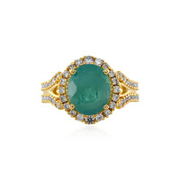 Anello in argento con Grandidierite
