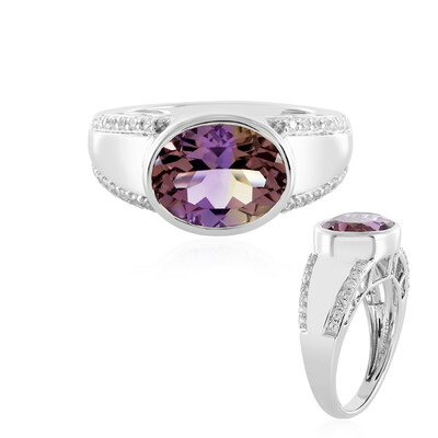 Anello in argento con Ametrina