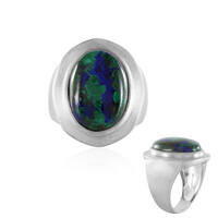 Anello in argento con Azzurrite
