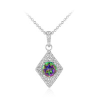 Collana in argento con Quarzo Mistico