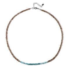Collana in argento con Zircone Ratanakiri