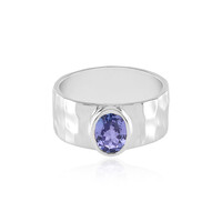 Anello in argento con Tanzanite