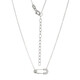 Collana in argento con Zircone (Adela Silber)