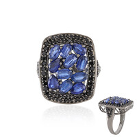 Anello in argento con Cianite