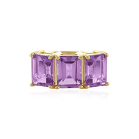 Anello in argento con Ametista Rose de France