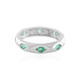Anello in argento con Smeraldo Russo (de Melo)