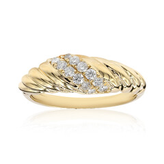 Anello in oro con Diamante SI2 (H) (CIRARI)
