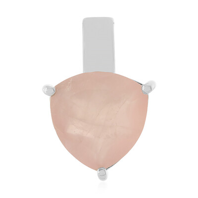 Ciondolo in argento con Quarzo Rosa