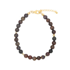 Bracciale in argento con Pietersite