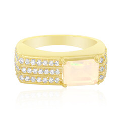 Anello in argento con Opale di Welo