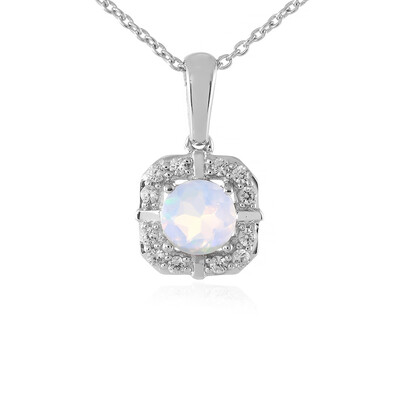 Collana in argento con Opale di Welo