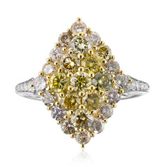 Anello in oro con Diamante Fancy SI2 (CIRARI)