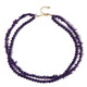 Collana in argento con Ametista Zambiana