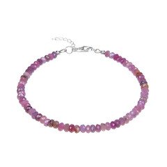 Bracciale in argento con Rubino