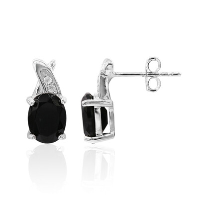 Orecchini in argento con Onice Nero