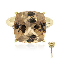 Anello in oro con Tormalina Neon del Congo (CIRARI)