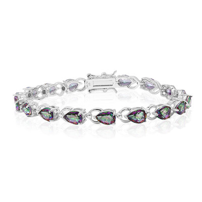 Bracciale in argento con Quarzo Mistico