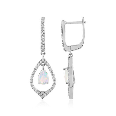 Orecchini in argento con Opale di Welo