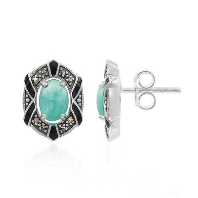 Orecchini in argento con Amazzonite