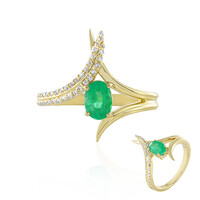 Anello in oro con Smeraldo Colombiano (de Melo)