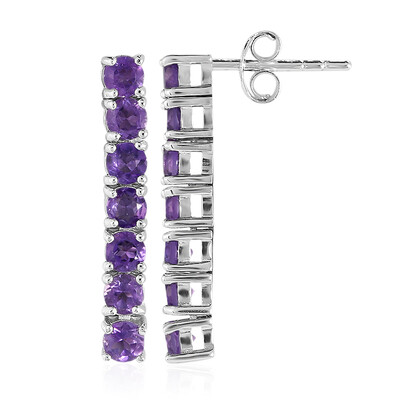 Orecchini in argento con Ametista