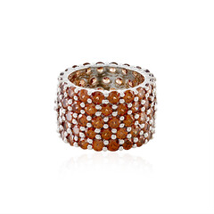 Anello in argento con Zircone Rosa