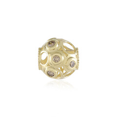 Ciondolo in oro con Diamante Champagne I2 (Ornaments by de Melo)
