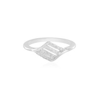 Anello in argento con Diamante I2 (I)