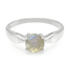 Anello in argento con Spectrolite