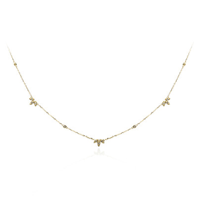 Collana in oro con Diamante SI2 (H) (CIRARI)