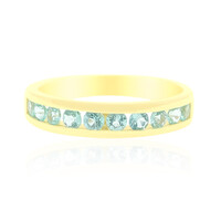 Anello in oro con Tormalina Paraiba Nigeriana