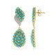 Orecchini in argento con Turchese Sleeping Beauty