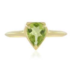 Anello in argento con Peridoto