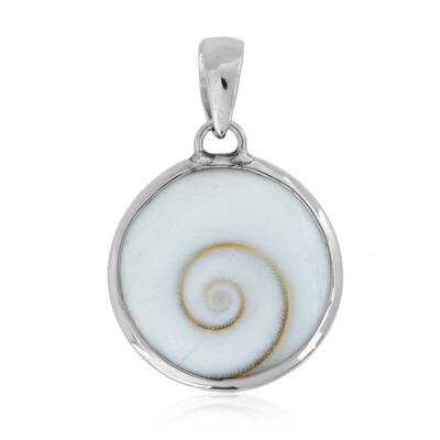 Ciondolo in argento con Occhio di Shiva