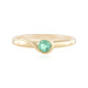 Anello in argento con Smeraldo Russo (Adela Silber)
