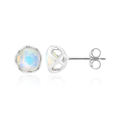 Orecchini in argento con Opale di Welo