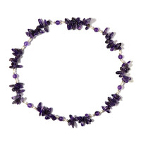 Collana con Ametista Zambiana (Riya)