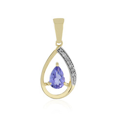 Ciondolo in oro con Tanzanite