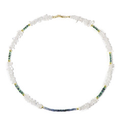 Collana in argento con Quarzo Bianco