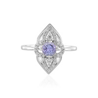 Anello in argento con Tanzanite (non riscaldata)