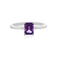 Anello in argento con Ametista del Marocco