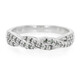 Anello placcato in platino con Diamante Fancy