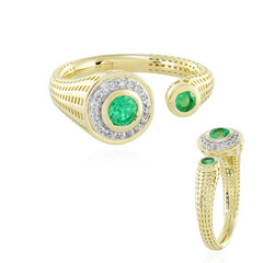 Anello in oro con Smeraldo Colombiano (Ornaments by de Melo)