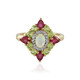 Anello in argento con Opale di Welo