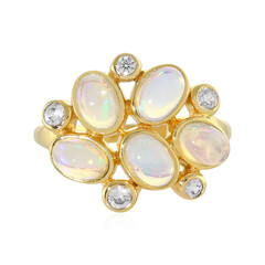 Anello in argento con Opale di Welo