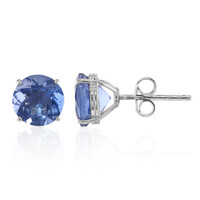 Orecchini in argento con Fluorite Cangiante
